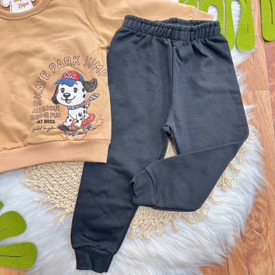  Inverno 2025 - Conj. Skate Park Jump Casaco e Calça - Caramelo